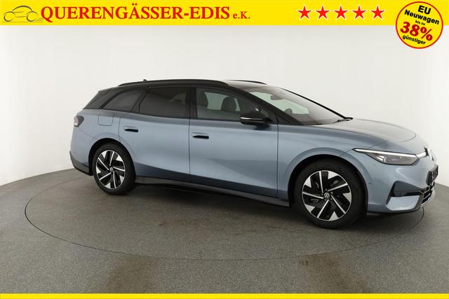 Volkswagen ID.7 Kombi Pro 210 kW Tourer Black, AHK, HuD, IQ.Light, IQ.Drive, AreaView, Side, Winter, 19-Zoll 