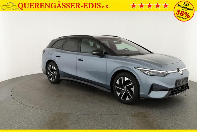 Volkswagen ID.7 Kombi Pro 210 kW Tourer Black, AHK, HuD, IQ.Light, IQ.Drive, AreaView, Side, Winter, 19-Zoll 