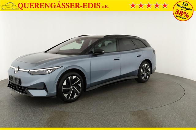 Volkswagen ID.7 Kombi Pro 210 kW Tourer Black, AHK, HuD, IQ.Light, IQ.Drive, AreaView, Side, Winter, 19-Zoll 