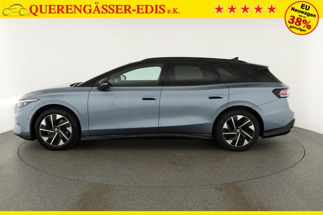Volkswagen ID.7 Kombi Pro 210 kW Tourer Black, AHK, HuD, IQ.Light, IQ.Drive, AreaView, Side, Winter, 19-Zoll 