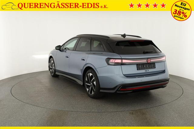Volkswagen ID.7 Kombi Pro 210 kW Tourer Black, AHK, HuD, IQ.Light, IQ.Drive, AreaView, Side, Winter, 19-Zoll 