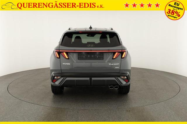 Hyundai TUCSON 1.6 T-GDI DCT 4WD N-LINE, el. Klappe, Teilleder, Navi, Kamera, ACC 