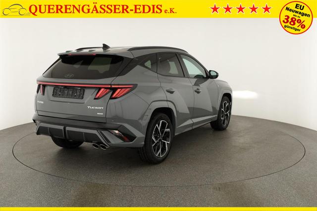Hyundai TUCSON 1.6 T-GDI DCT 4WD N-LINE, el. Klappe, Teilleder, Navi, Kamera, ACC 