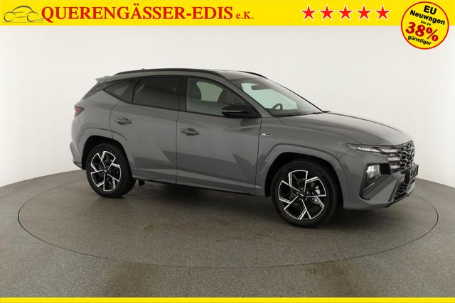 Hyundai TUCSON 1.6 T-GDI DCT 4WD N-LINE, el. Klappe, Teilleder, Navi, Kamera, ACC 