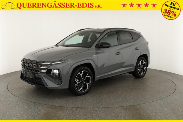 Hyundai TUCSON 1.6 T-GDI DCT 4WD N-LINE, el. Klappe, Teilleder, Navi, Kamera, ACC 