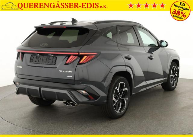 Hyundai TUCSON 1.6 T-GDI DCT 4WD N-LINE, el. Klappe, Teilleder, Navi, Kamera, ACC 