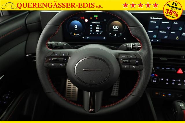 Hyundai TUCSON 1.6 T-GDI DCT 4WD N-LINE, el. Klappe, Teilleder, Navi, Kamera, ACC 
