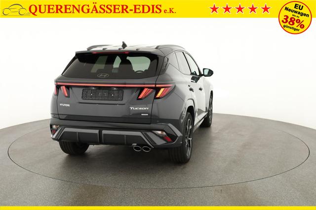 Hyundai TUCSON 1.6 T-GDI DCT 4WD N-LINE, el. Klappe, Teilleder, Navi, Kamera, ACC 
