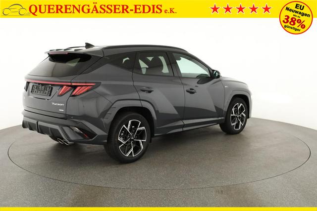 Hyundai TUCSON 1.6 T-GDI DCT 4WD N-LINE, el. Klappe, Teilleder, Navi, Kamera, ACC 