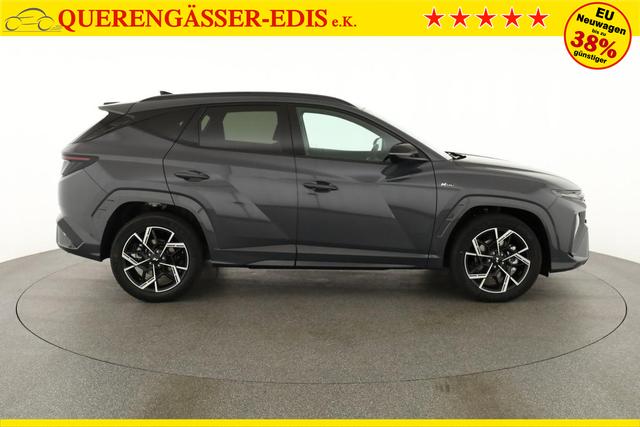 Hyundai TUCSON 1.6 T-GDI DCT 4WD N-LINE, el. Klappe, Teilleder, Navi, Kamera, ACC 