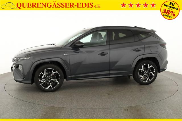 Hyundai TUCSON 1.6 T-GDI DCT 4WD N-LINE, el. Klappe, Teilleder, Navi, Kamera, ACC 