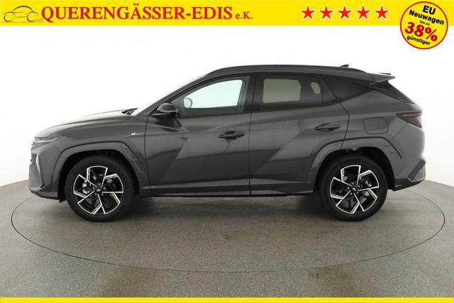 Hyundai TUCSON 1.6 T-GDI DCT 4WD N-LINE, el. Klappe, Teilleder, Navi, Kamera, ACC 