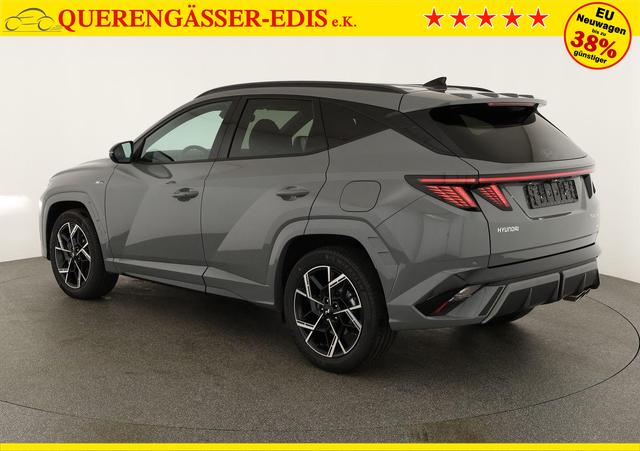 Hyundai TUCSON 1.6 T-GDI DCT 4WD N-LINE, AHK, el. Klappe, Teilleder, Navi, Kamera, ACC 