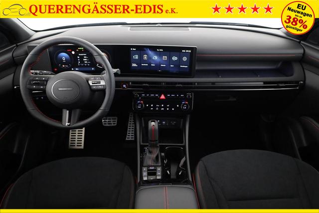 Hyundai TUCSON 1.6 T-GDI DCT 4WD N-LINE, AHK, el. Klappe, Teilleder, Navi, Kamera, ACC 