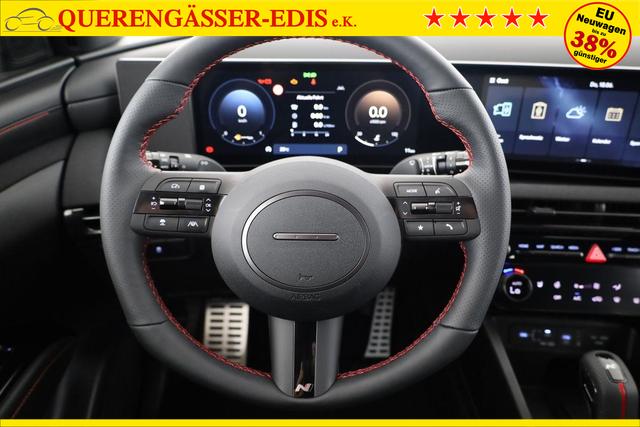 Hyundai TUCSON 1.6 T-GDI DCT 4WD N-LINE, AHK, el. Klappe, Teilleder, Navi, Kamera, ACC 