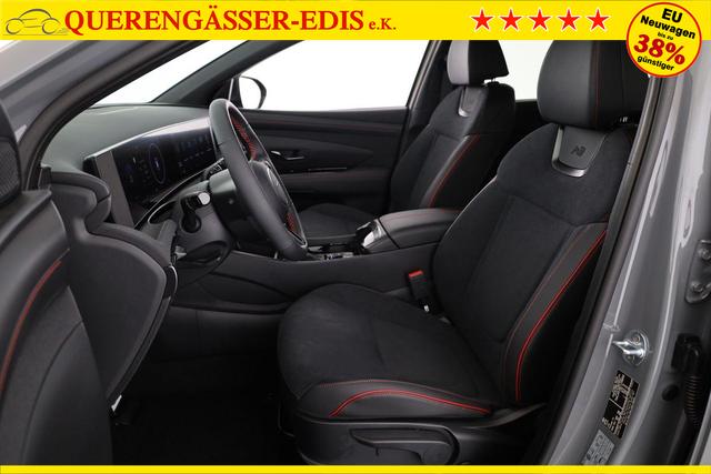 Hyundai TUCSON 1.6 T-GDI DCT 4WD N-LINE, AHK, el. Klappe, Teilleder, Navi, Kamera, ACC 