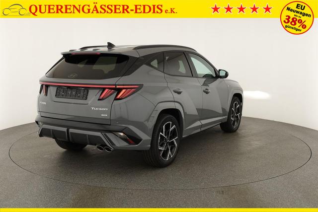 Hyundai TUCSON 1.6 T-GDI DCT 4WD N-LINE, AHK, el. Klappe, Teilleder, Navi, Kamera, ACC 