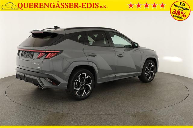 Hyundai TUCSON 1.6 T-GDI DCT 4WD N-LINE, AHK, el. Klappe, Teilleder, Navi, Kamera, ACC 