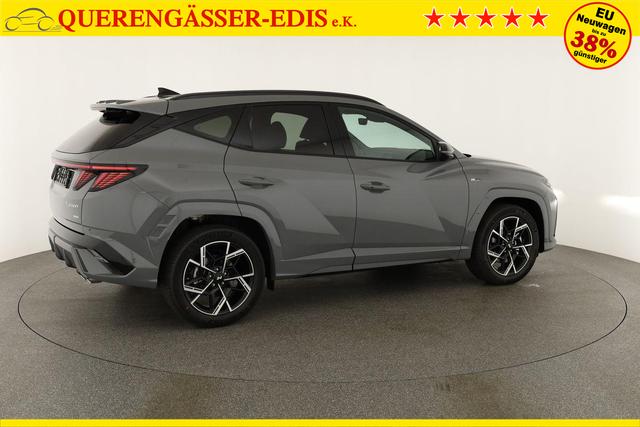 Hyundai TUCSON 1.6 T-GDI DCT 4WD N-LINE, AHK, el. Klappe, Teilleder, Navi, Kamera, ACC 