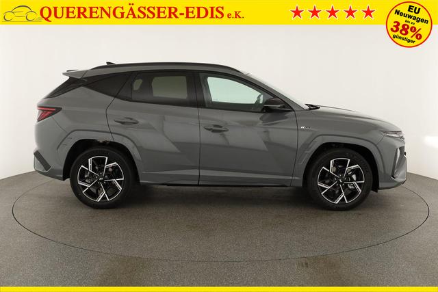 Hyundai TUCSON 1.6 T-GDI DCT 4WD N-LINE, AHK, el. Klappe, Teilleder, Navi, Kamera, ACC 