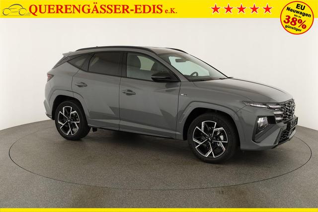 Hyundai TUCSON 1.6 T-GDI DCT 4WD N-LINE, AHK, el. Klappe, Teilleder, Navi, Kamera, ACC 