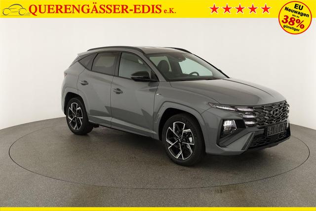 Hyundai TUCSON 1.6 T-GDI DCT 4WD N-LINE, AHK, el. Klappe, Teilleder, Navi, Kamera, ACC 