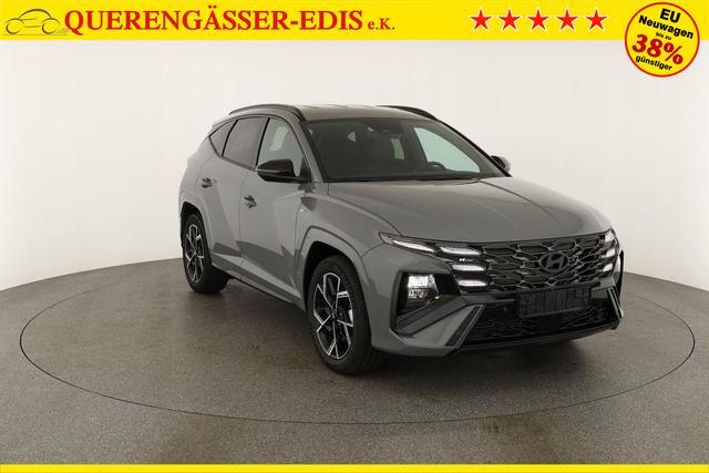 Hyundai TUCSON 1.6 T-GDI DCT 4WD N-LINE, AHK, el. Klappe, Teilleder, Navi, Kamera, ACC 