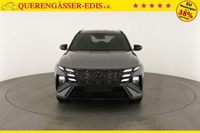 Hyundai TUCSON 1.6 T-GDI DCT 4WD N-LINE, AHK, el. Klappe, Teilleder, Navi, Kamera, ACC 