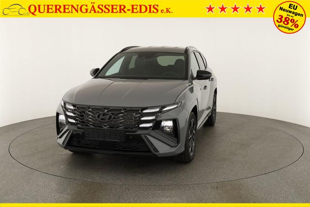 Hyundai TUCSON 1.6 T-GDI DCT 4WD N-LINE, AHK, el. Klappe, Teilleder, Navi, Kamera, ACC 
