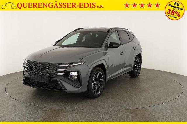 Hyundai TUCSON 1.6 T-GDI DCT 4WD N-LINE, AHK, el. Klappe, Teilleder, Navi, Kamera, ACC 
