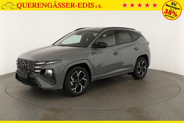 Hyundai TUCSON 1.6 T-GDI DCT 4WD N-LINE, AHK, el. Klappe, Teilleder, Navi, Kamera, ACC 