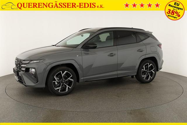 Hyundai TUCSON 1.6 T-GDI DCT 4WD N-LINE, AHK, el. Klappe, Teilleder, Navi, Kamera, ACC 