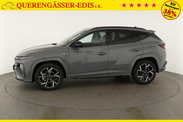 Hyundai TUCSON 1.6 T-GDI DCT 4WD N-LINE, AHK, el. Klappe, Teilleder, Navi, Kamera, ACC 
