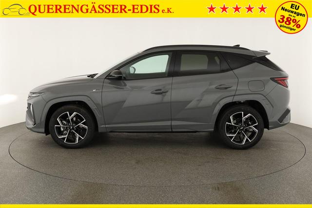 Hyundai TUCSON 1.6 T-GDI DCT 4WD N-LINE, AHK, el. Klappe, Teilleder, Navi, Kamera, ACC 