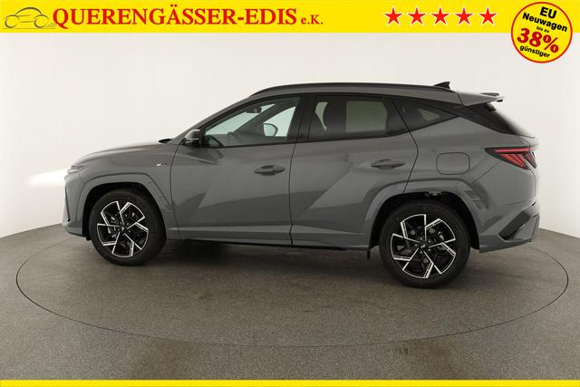 Hyundai TUCSON 1.6 T-GDI DCT 4WD N-LINE, AHK, el. Klappe, Teilleder, Navi, Kamera, ACC 