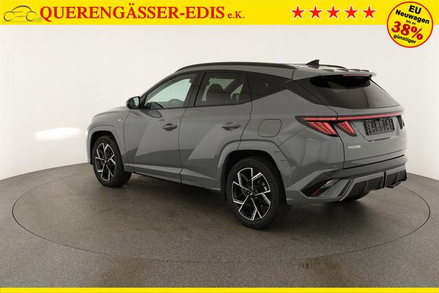 Hyundai TUCSON 1.6 T-GDI DCT 4WD N-LINE, AHK, el. Klappe, Teilleder, Navi, Kamera, ACC 