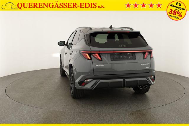 Hyundai TUCSON 1.6 T-GDI DCT 4WD N-LINE, AHK, el. Klappe, Teilleder, Navi, Kamera, ACC 