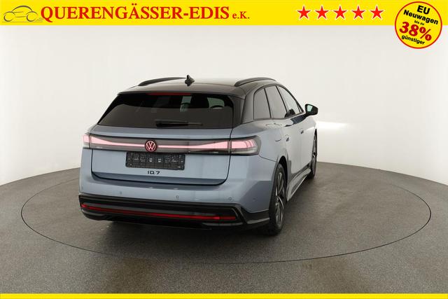 Volkswagen ID.7 Kombi Pro 210 kW Tourer Black, AHK, HuD, IQ.Light, IQ.Drive, AreaView, Side, Winter, 19-Zoll 
