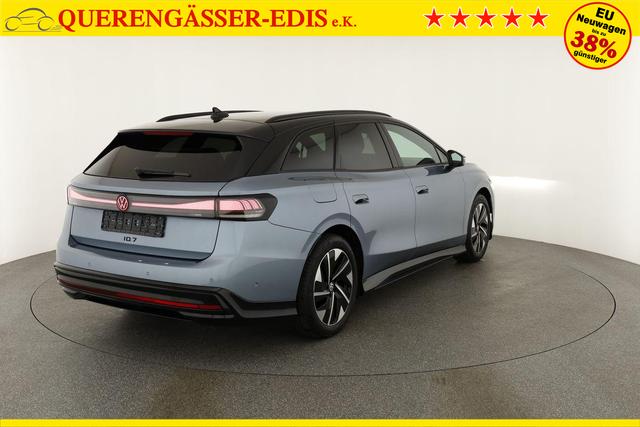 Volkswagen ID.7 Kombi Pro 210 kW Tourer Black, AHK, HuD, IQ.Light, IQ.Drive, AreaView, Side, Winter, 19-Zoll 