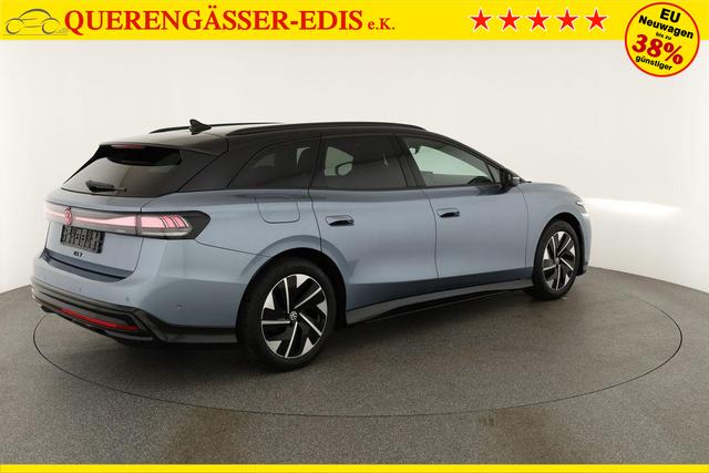 Volkswagen ID.7 Kombi Pro 210 kW Tourer Black, AHK, HuD, IQ.Light, IQ.Drive, AreaView, Side, Winter, 19-Zoll 