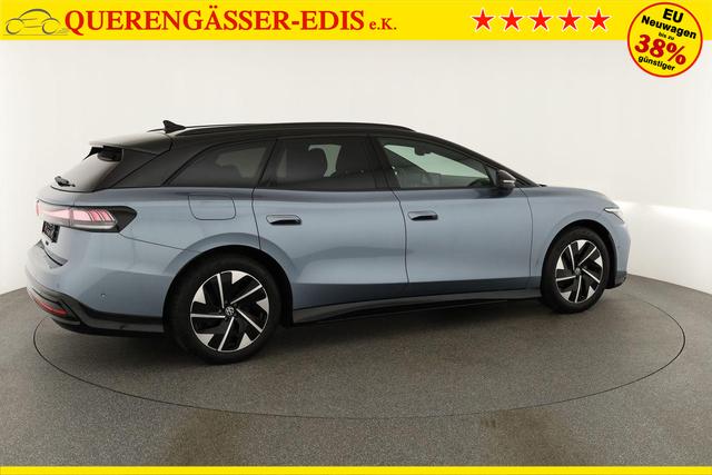 Volkswagen ID.7 Kombi Pro 210 kW Tourer Black, AHK, HuD, IQ.Light, IQ.Drive, AreaView, Side, Winter, 19-Zoll 