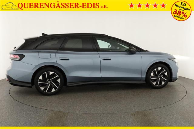Volkswagen ID.7 Kombi Pro 210 kW Tourer Black, AHK, HuD, IQ.Light, IQ.Drive, AreaView, Side, Winter, 19-Zoll 