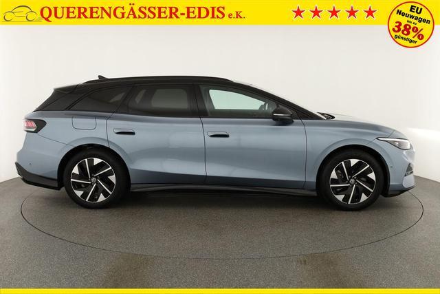 Volkswagen ID.7 Kombi Pro 210 kW Tourer Black, AHK, HuD, IQ.Light, IQ.Drive, AreaView, Side, Winter, 19-Zoll 