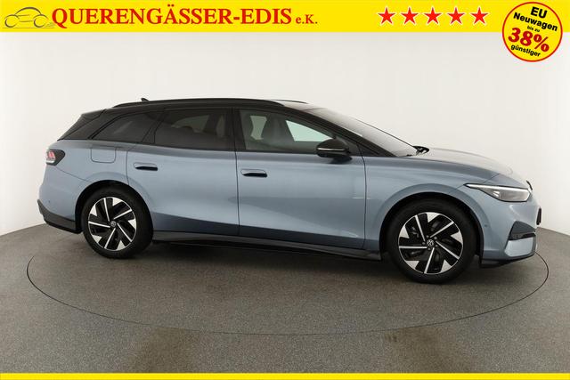 Volkswagen ID.7 Kombi Pro 210 kW Tourer Black, AHK, HuD, IQ.Light, IQ.Drive, AreaView, Side, Winter, 19-Zoll 
