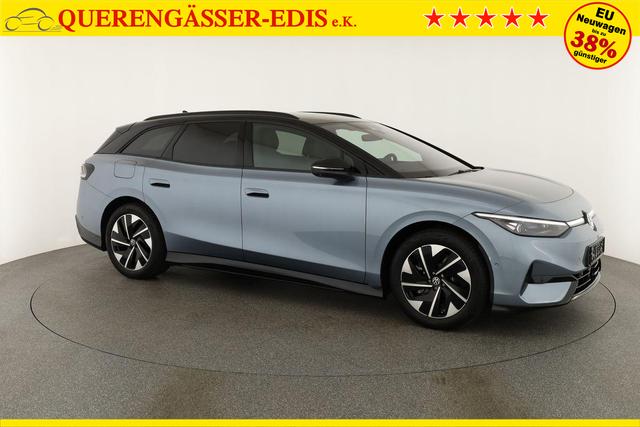 Volkswagen ID.7 Kombi Pro 210 kW Tourer Black, AHK, HuD, IQ.Light, IQ.Drive, AreaView, Side, Winter, 19-Zoll 