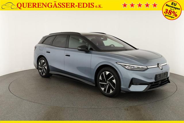Volkswagen ID.7 Kombi Pro 210 kW Tourer Black, AHK, HuD, IQ.Light, IQ.Drive, AreaView, Side, Winter, 19-Zoll 