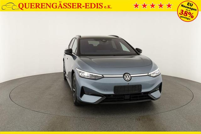 Volkswagen ID.7 Kombi Pro 210 kW Tourer Black, AHK, HuD, IQ.Light, IQ.Drive, AreaView, Side, Winter, 19-Zoll 