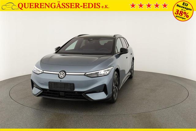Volkswagen ID.7 Kombi Pro 210 kW Tourer Black, AHK, HuD, IQ.Light, IQ.Drive, AreaView, Side, Winter, 19-Zoll 