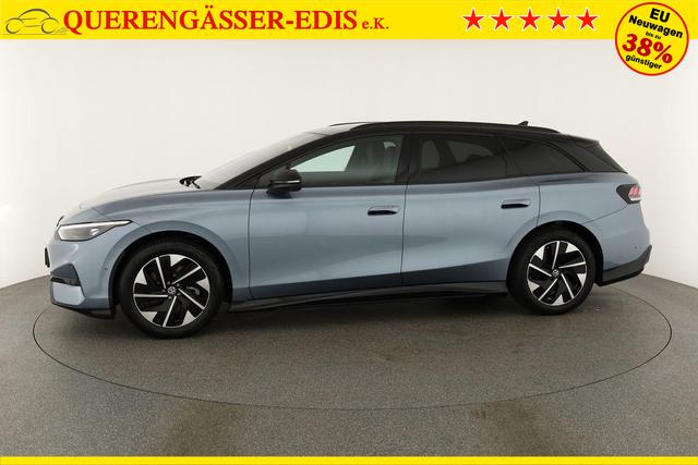 Volkswagen ID.7 Kombi Pro 210 kW Tourer Black, AHK, HuD, IQ.Light, IQ.Drive, AreaView, Side, Winter, 19-Zoll 
