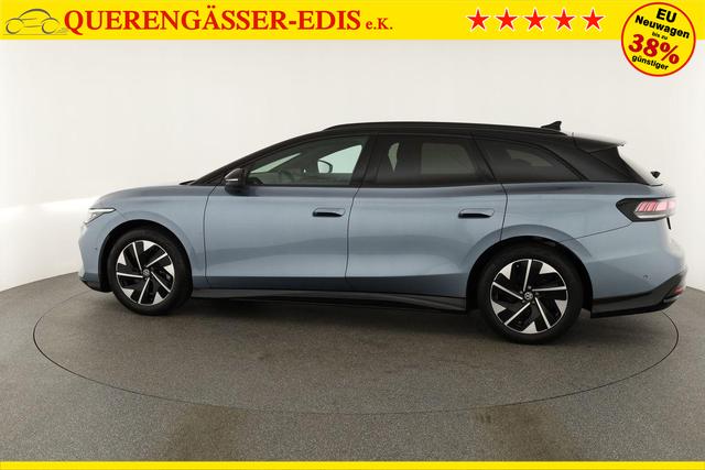 Volkswagen ID.7 Kombi Pro 210 kW Tourer Black, AHK, HuD, IQ.Light, IQ.Drive, AreaView, Side, Winter, 19-Zoll 